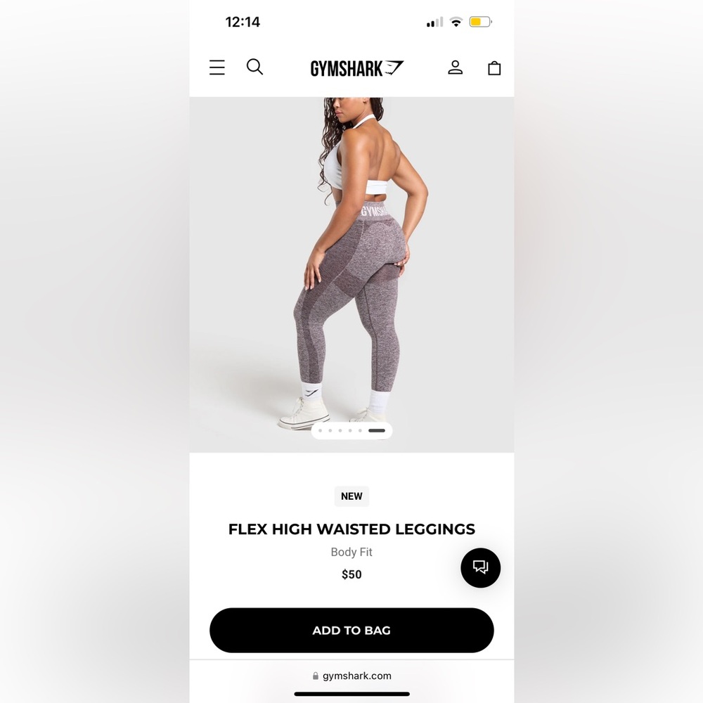 gymshark purple leggings